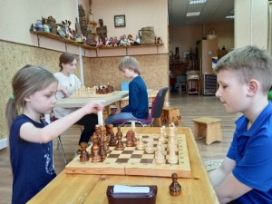 Турнир Юные шахматисты.